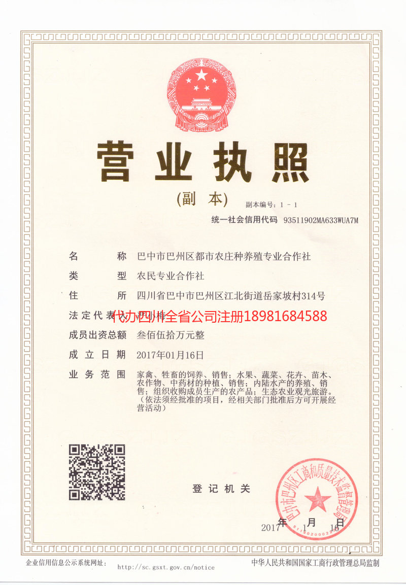 安达安达都市农庄种养殖专业合作社